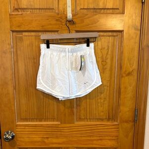 Nike White Women's Athletic Running Shorts